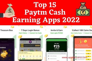15 apps paytm cash earning