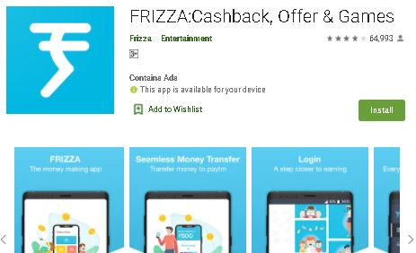 Download Frizza App