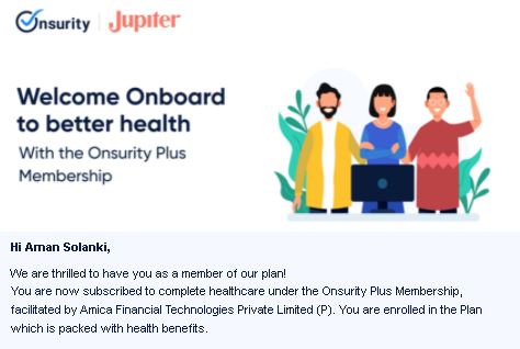 Jupiter Pro Salary Account Health Insurance