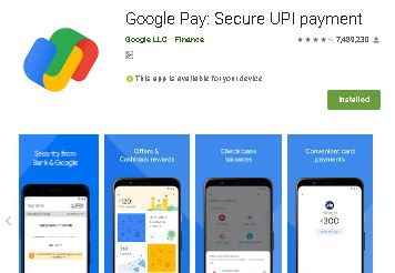 google pay app download paytm cash