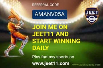 Jeet11 app download referral code