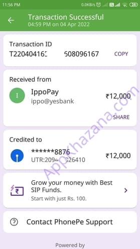 royally rummy apk payment proof