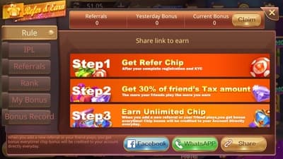 royally rummy apk refer and earn