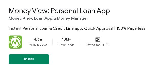 money view loan app